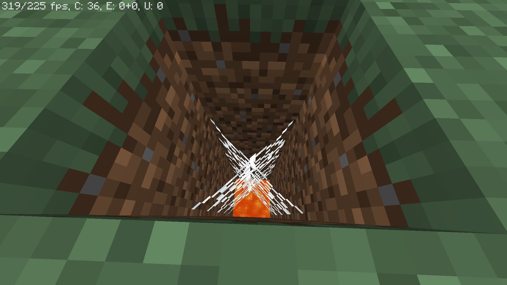 How to make a cobweb trap in Minecraft