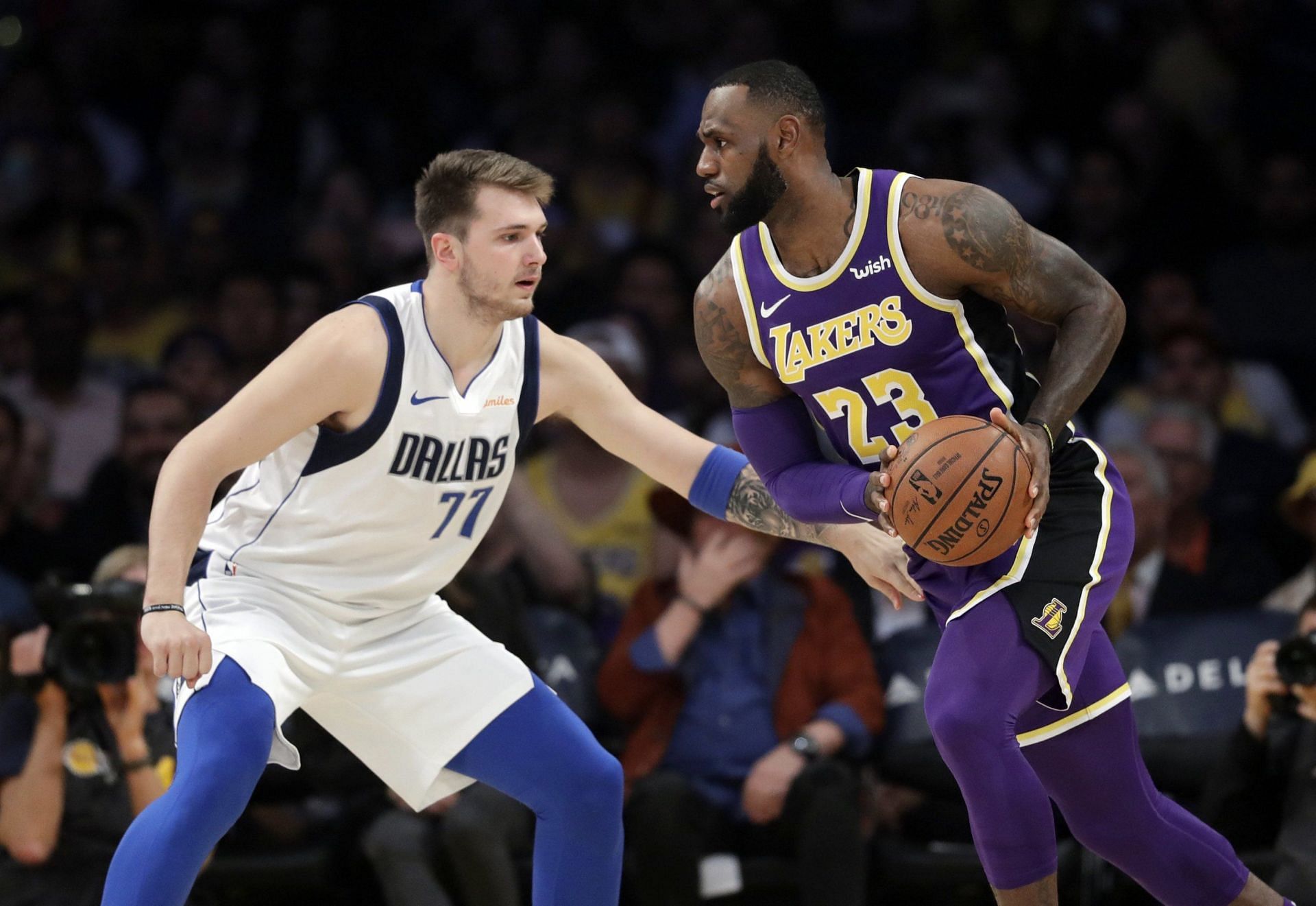 Luka Doncic has to have the will and motivation to be better on defense to achieve LeBron James-like greatness. [Photo: Bleacher Report]