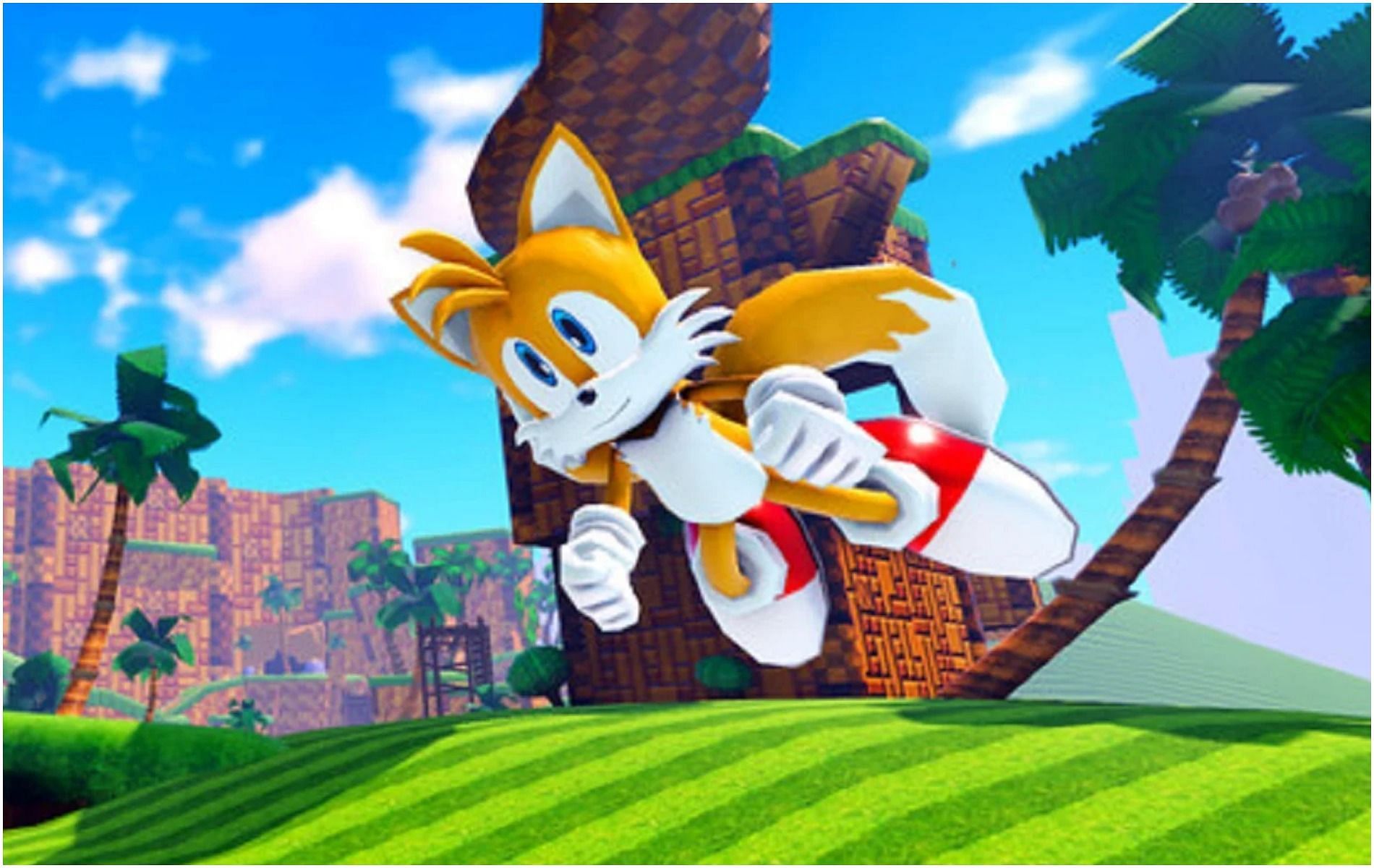 Tails takes to the skies (image via Sega)