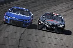 "That was fun racing with Kurt" - Kyle Larson enjoyed fighting with Kurt Busch on his way to a P2 finish at AdventHealth 400 at Kansas Speedway