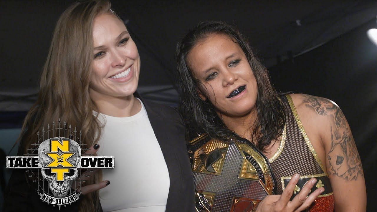 Shayna Baszler and Ronda Rousey have been friends for years