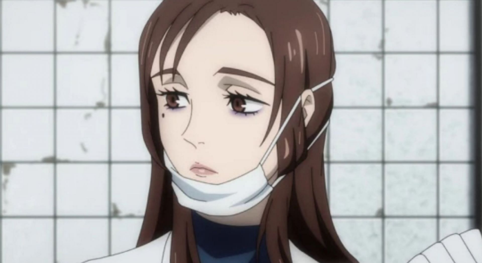 Shoko, as seen in Jujutsu Kaisen (image via Studio MAPPA)