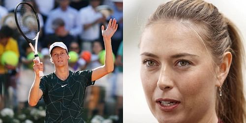 Jannik Sinner picked Maria Sharapova as his dream mixed doubles partner