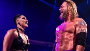 "He's done so much stuff" - Rhea Ripley breaks character to give her honest opinion on working alongside Edge