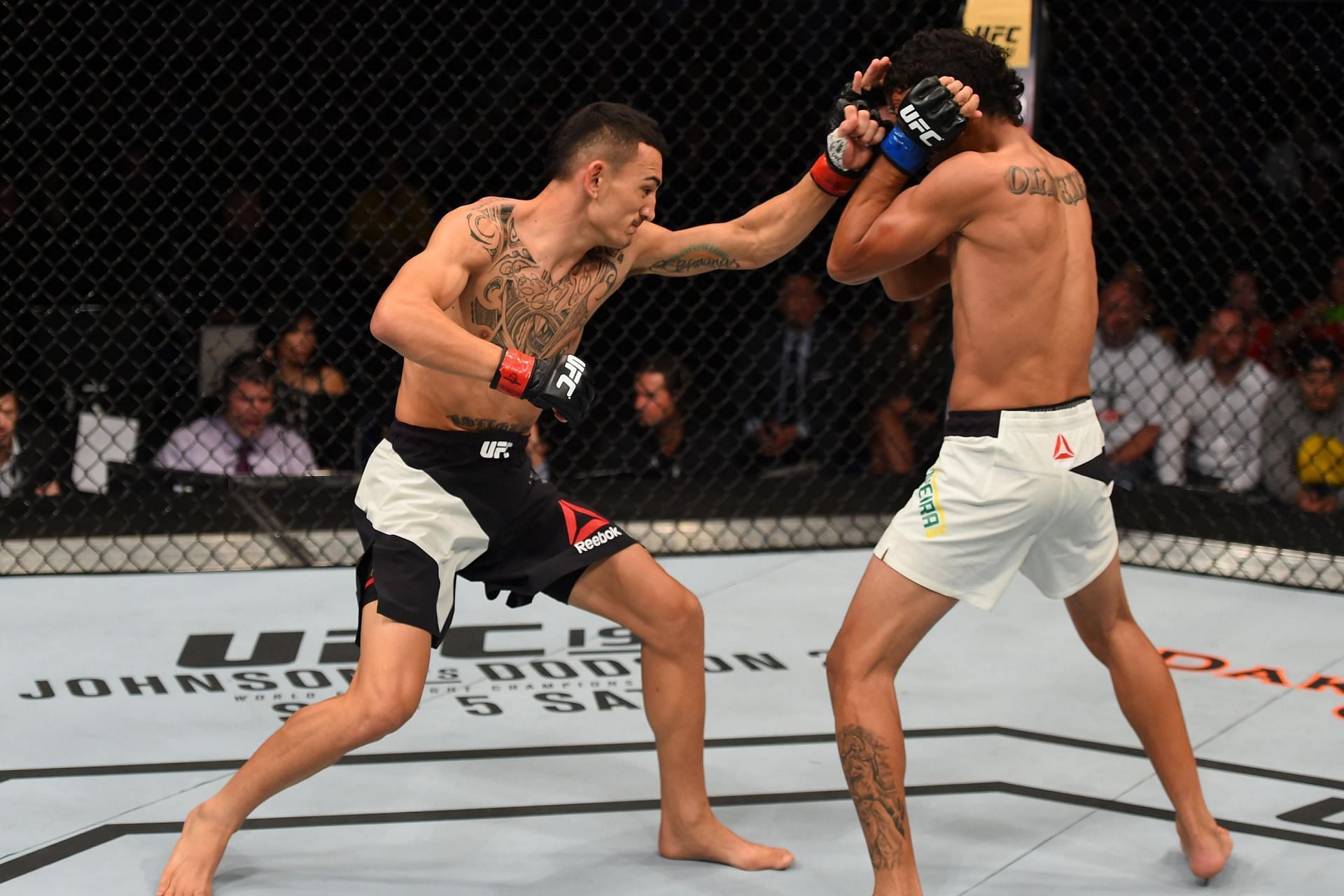 Max Holloway&#039;s fight with Charles Oliveira ended with a bizarre but serious injury