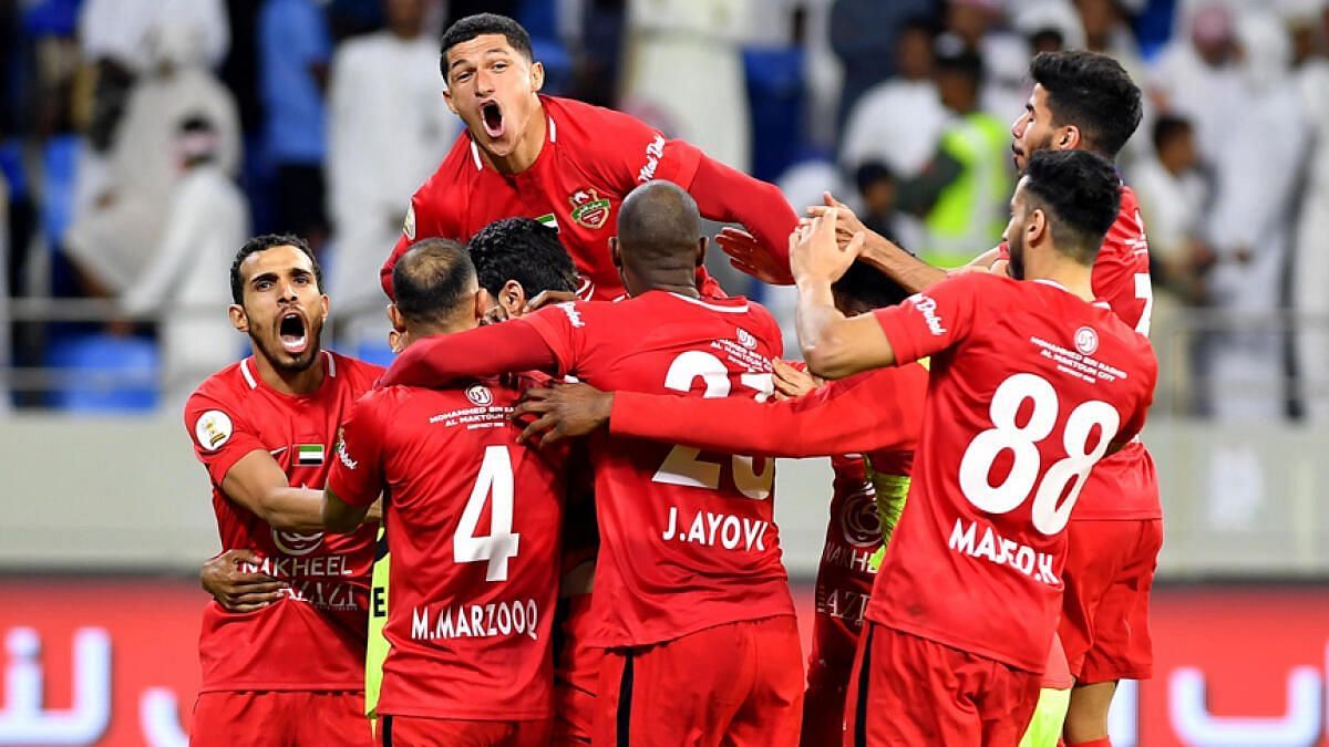 Shabab Al-Ahli are looking to defend their UAE League Cup