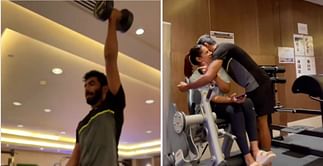 [Watch] MI's Jasprit Bumrah gives a sneak peek into his gym routine ahead of SRH tie