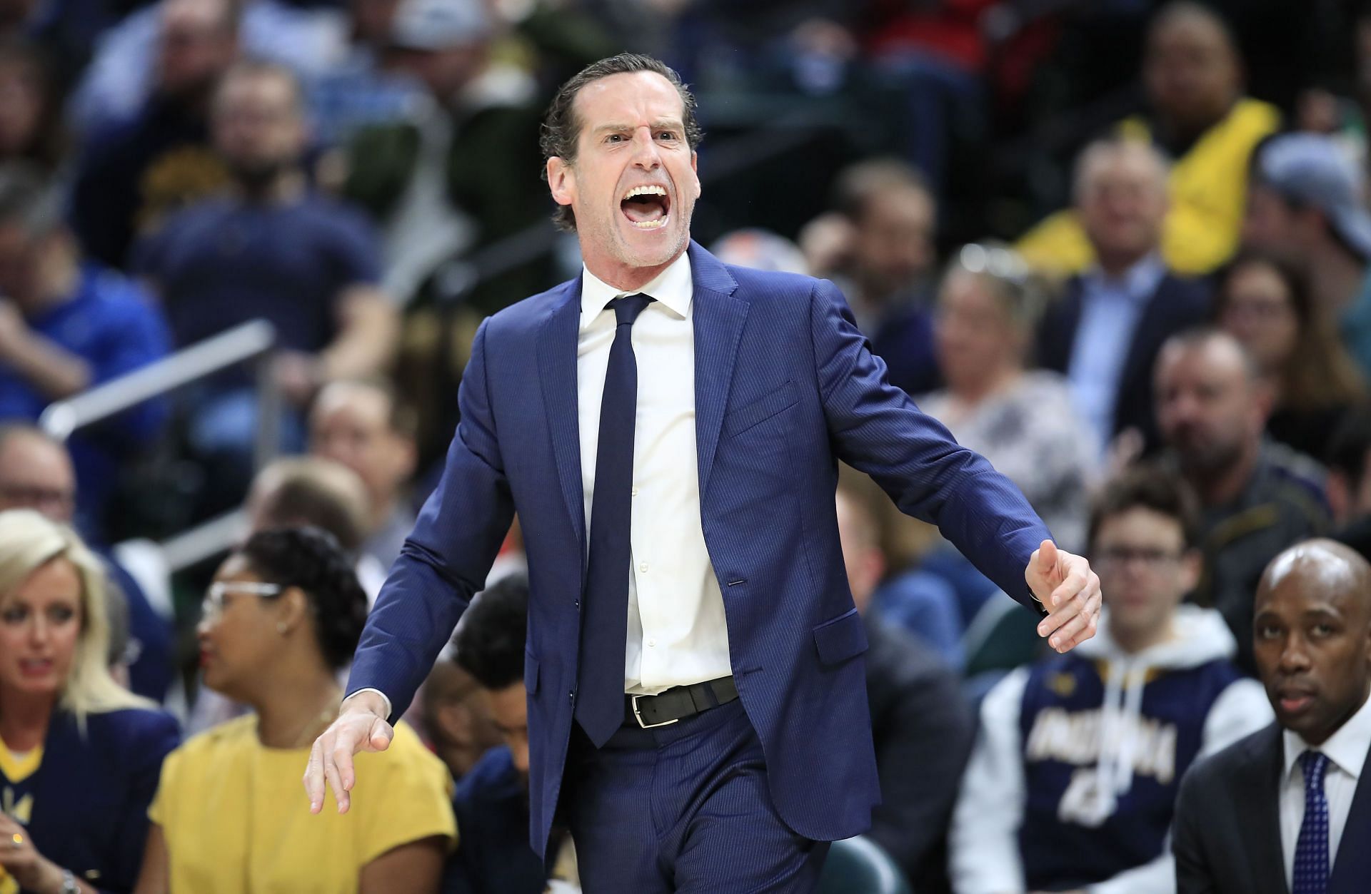 Kenny Atkinson as the head coach of the Brooklyn Nets in 2020.