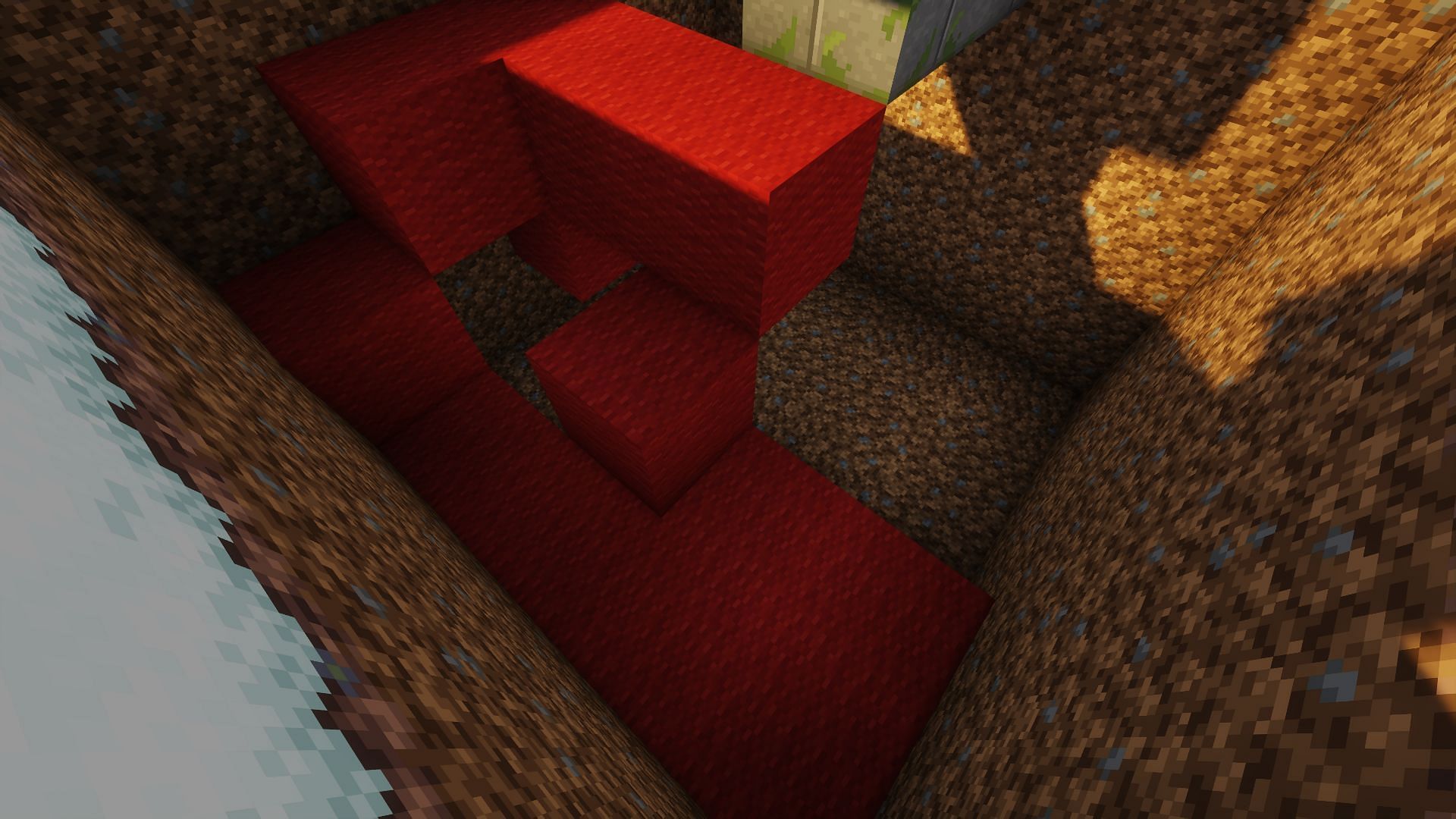 The foundation for redstone (Image via Minecraft)
