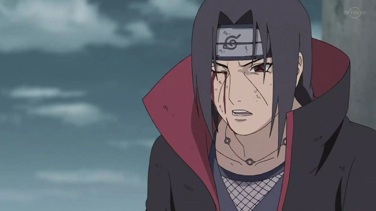 Itachi as seen in the Naruto: Shippuden anime (Image via Studio Pierrot)