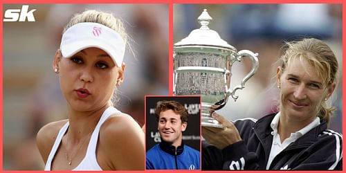 Casper Ruud picked Anna Kournikova and Steffi Graf as his dream mixed doubles partners