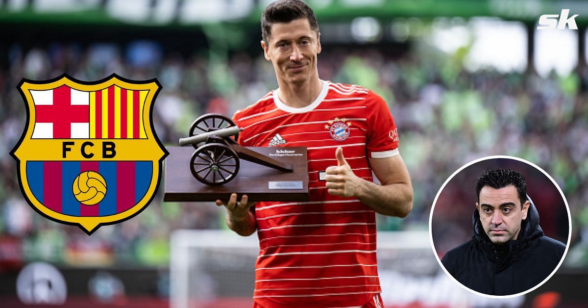 Barcelona have been linked with a move for Robert Lewandowski