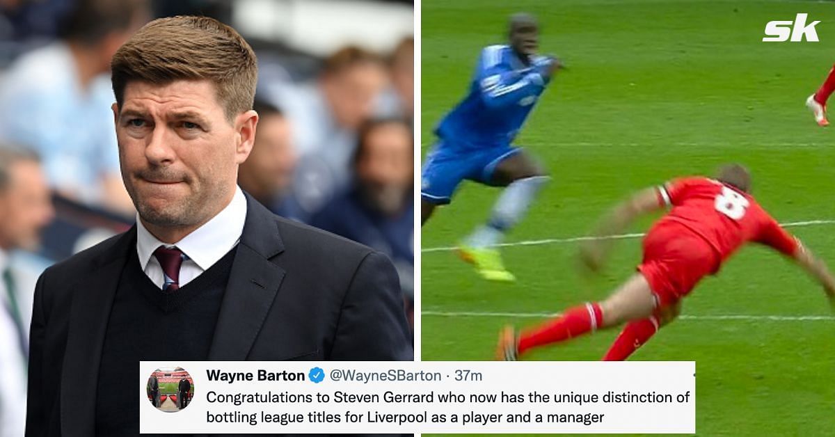 Supporters mock LIverpool legend Steven Gerrard following Manchester City&#039;s win