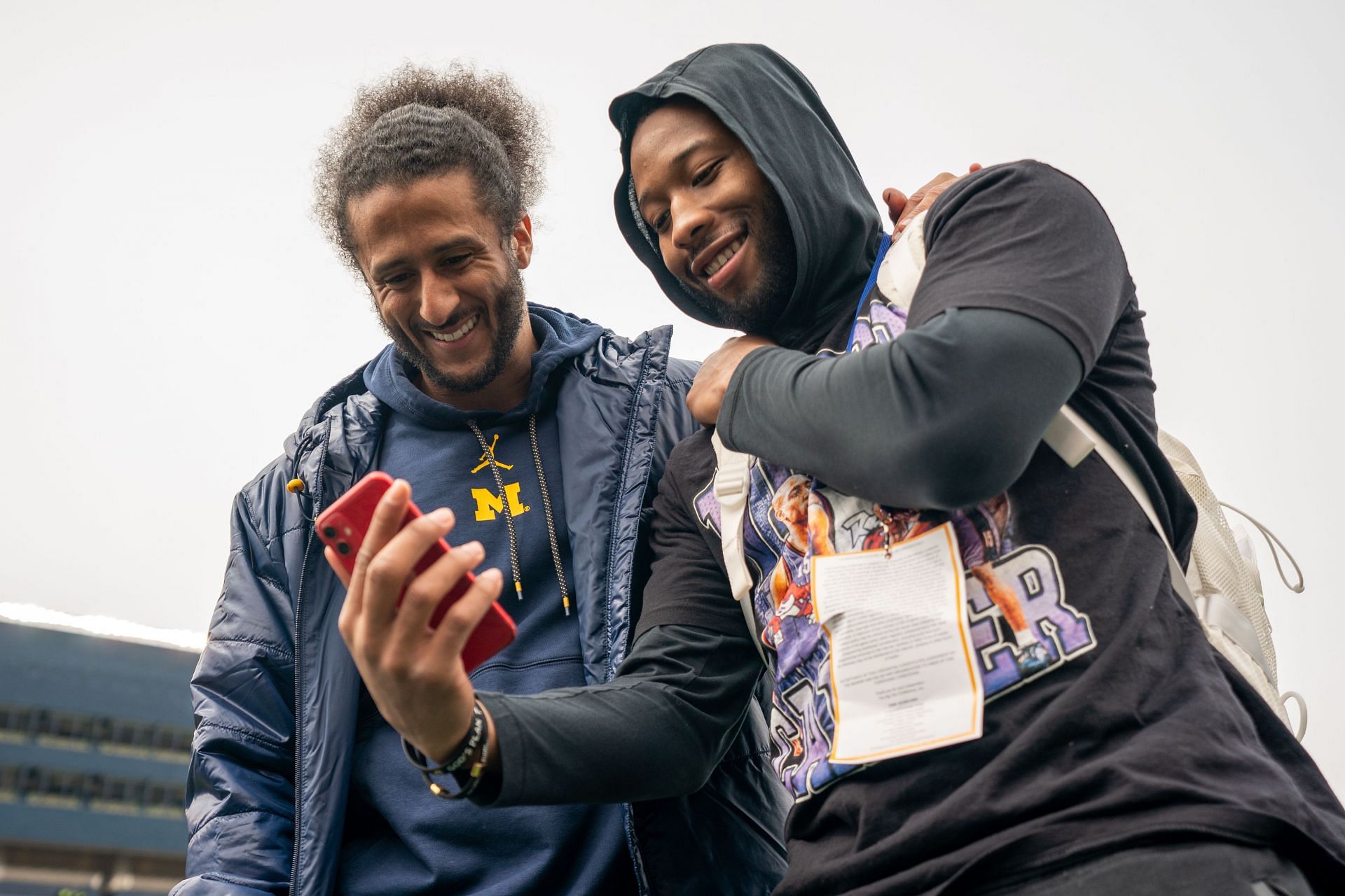 Colin Kaepernick at Michigan Spring Game