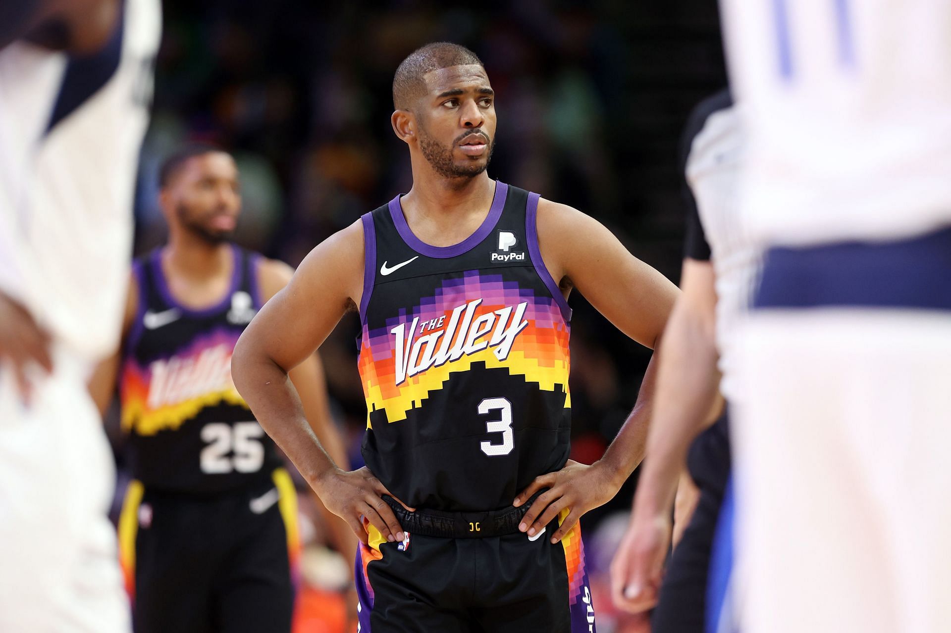 Chris Paul looks on at the third-quarter of Game 7