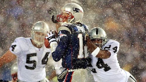 Tom Brady leads Patriots to Playoff Win Following Tuck Rule.