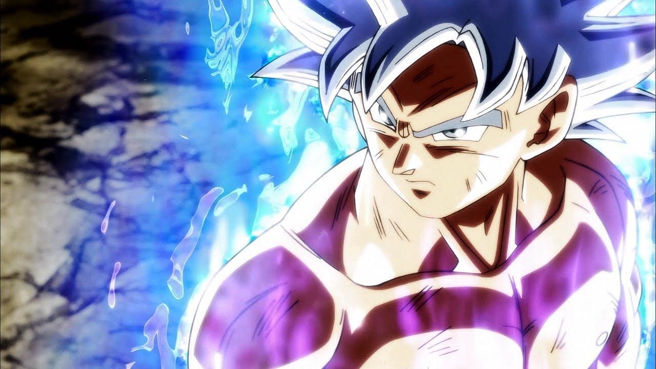 Ultra Instinct Goku as seen in the Dragon Ball Super anime (Image via Toei Animation)