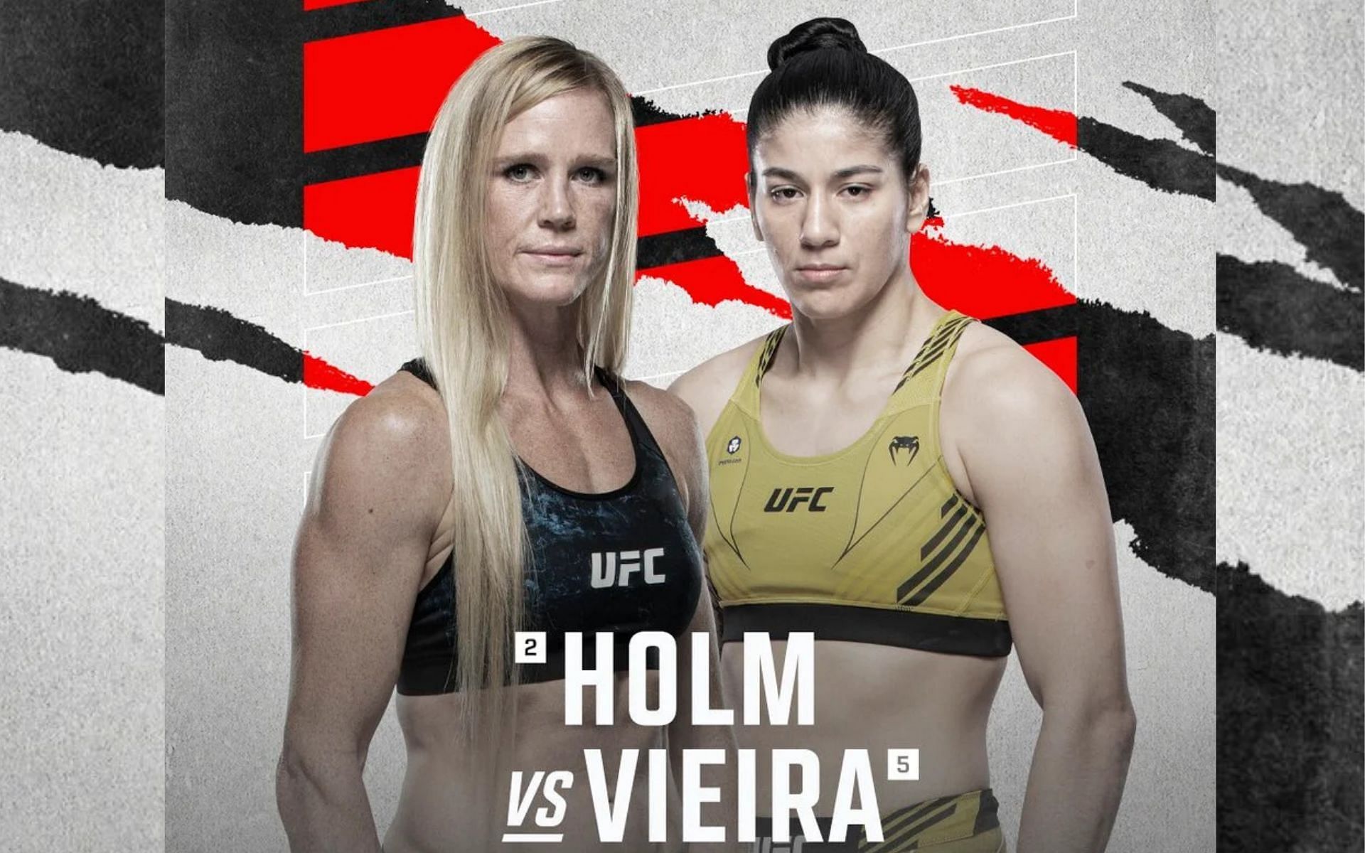 UFC Fight Night: Holm vs. Vieira [Image courtesy: @UFC via Instagram]