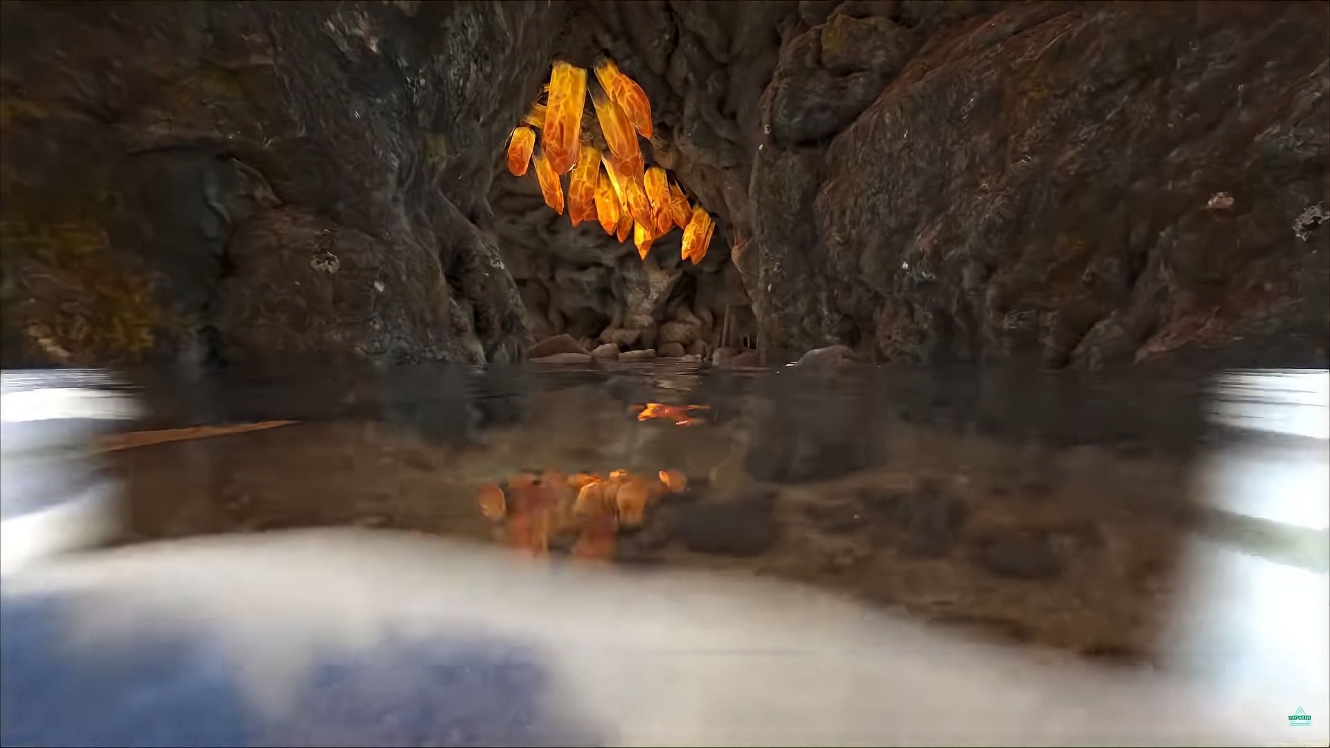 The Gloom Grove Waterfall Cave (Image via Rodwenn/YouTube)