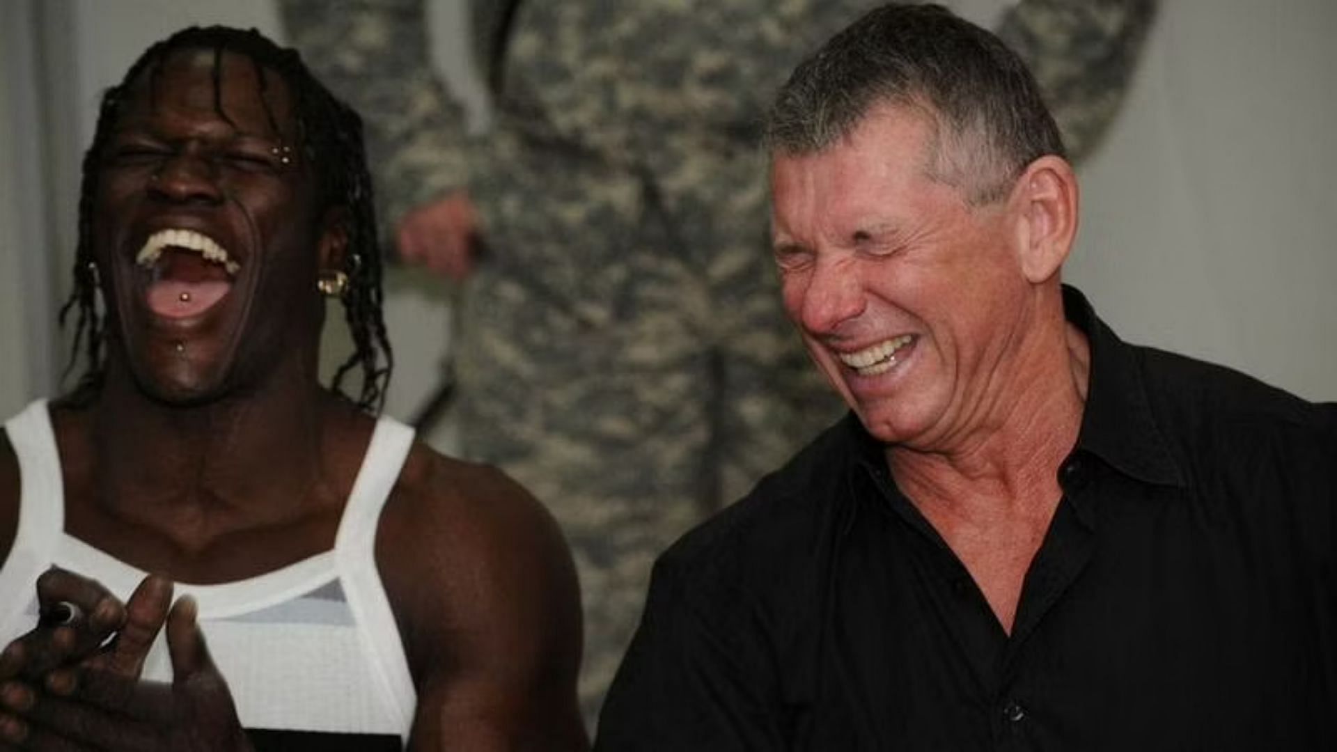 Vince McMahon seems to enjoy being around R-Truth