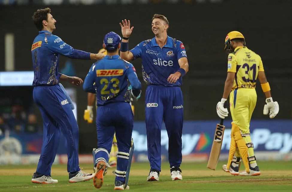 Daniel Sams had Ruturaj Gaikwad caught down the leg side [P/C: iplt20.com]