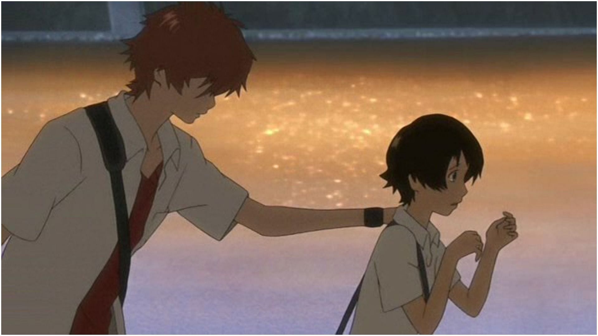 Chiaki Mamiya and Makoto Konno, as seen in the anime (Image via Madhouse)