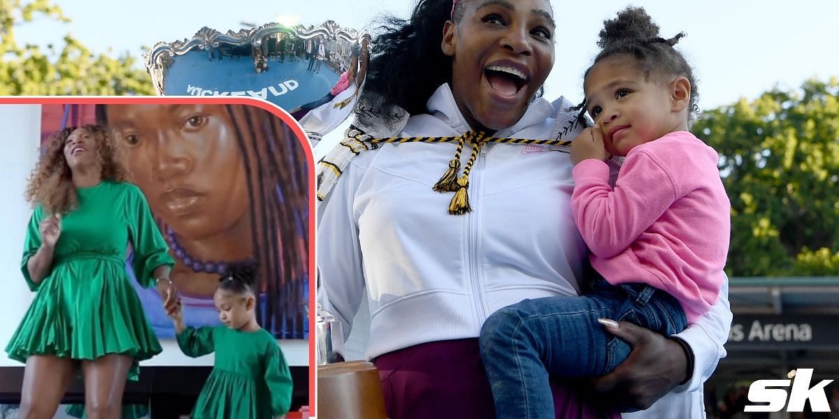 Watch: Serena Williams twinning and twirling with daughter Olympia