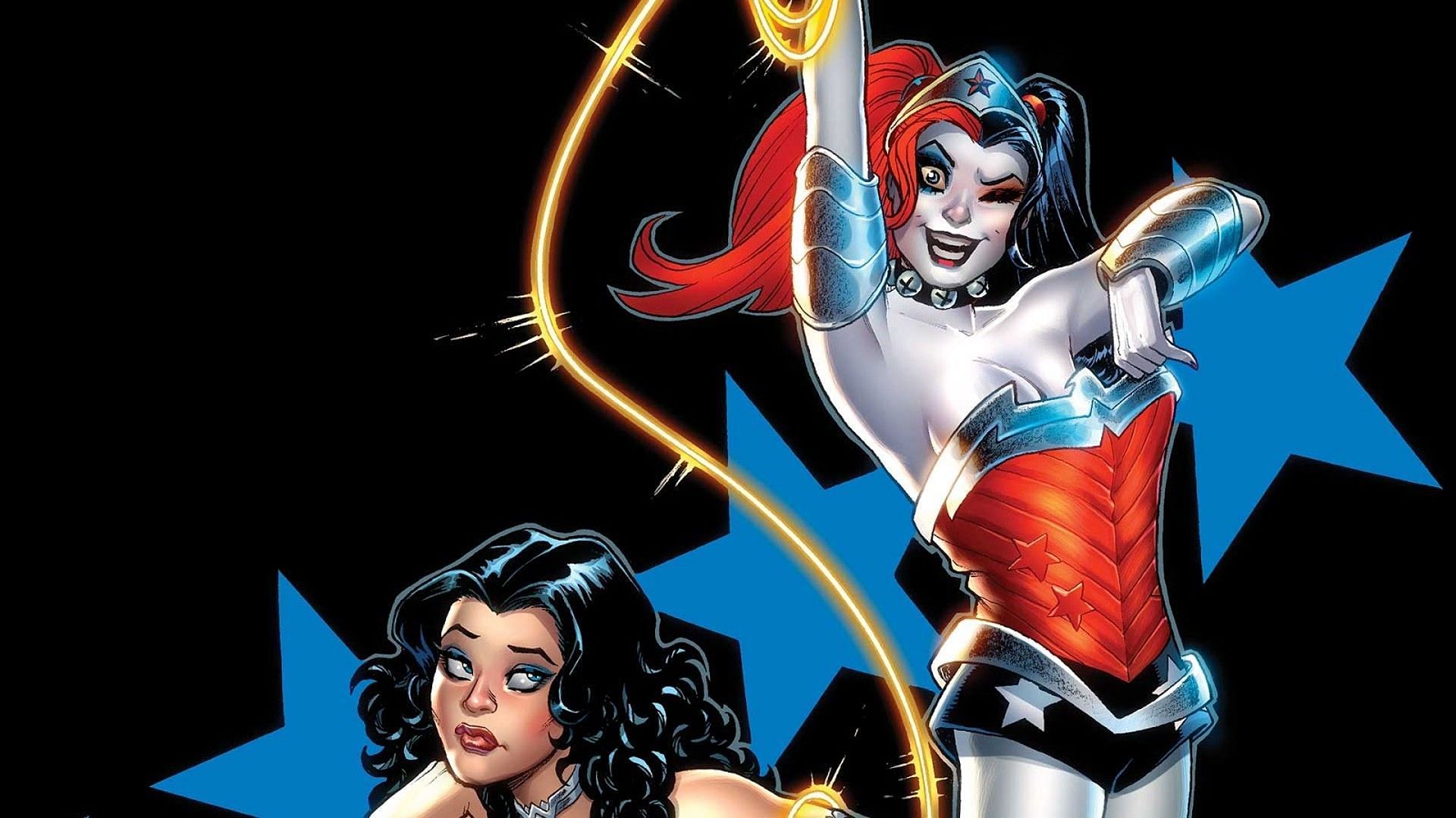 Wonder Woman with Harley (Image via DC Comics)