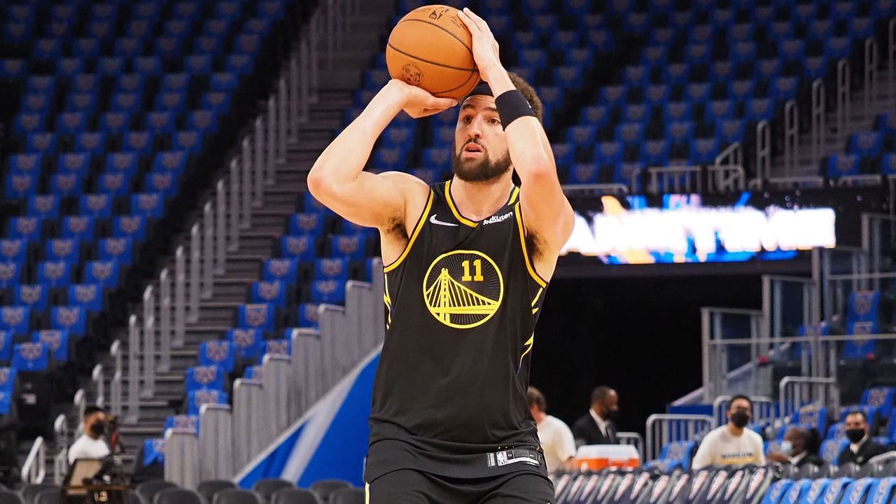 Klay Thompson needs to regain his shooting touch to help the Warriors win another NBA title. [Photo: NBC Sports]