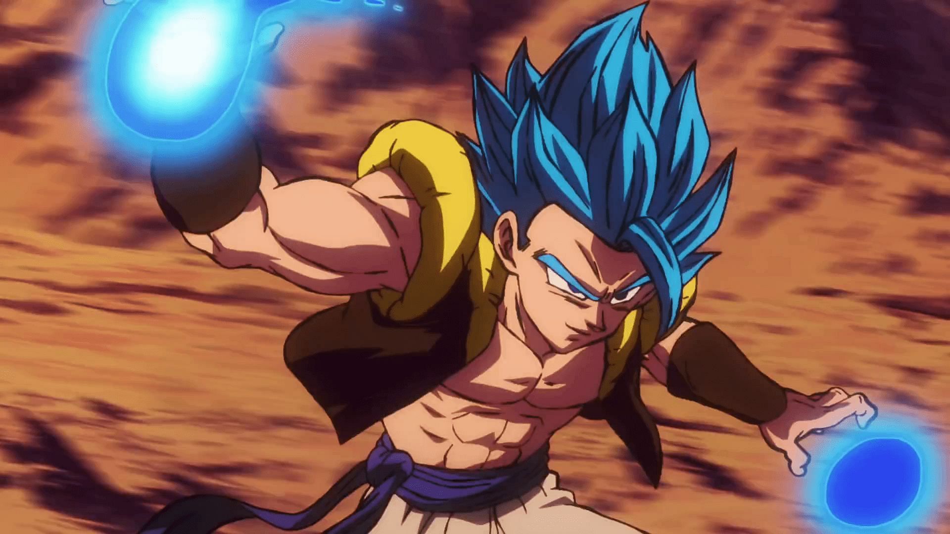 Gogeta as seen in the Dragon Ball Super: Broly film (Image via Toei Animation)