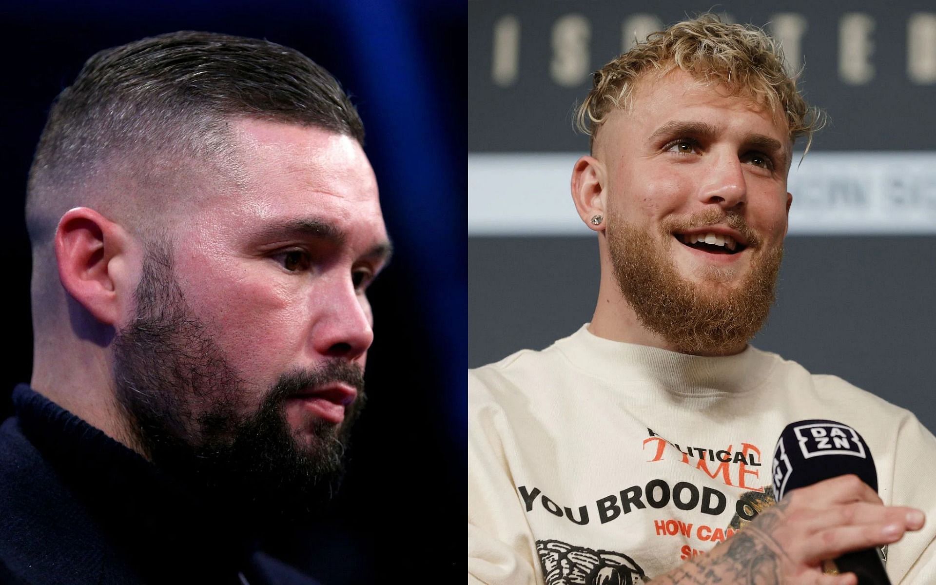 Tony Bellew (L) has given his respect to Jake Paul (R) after their brief beef.