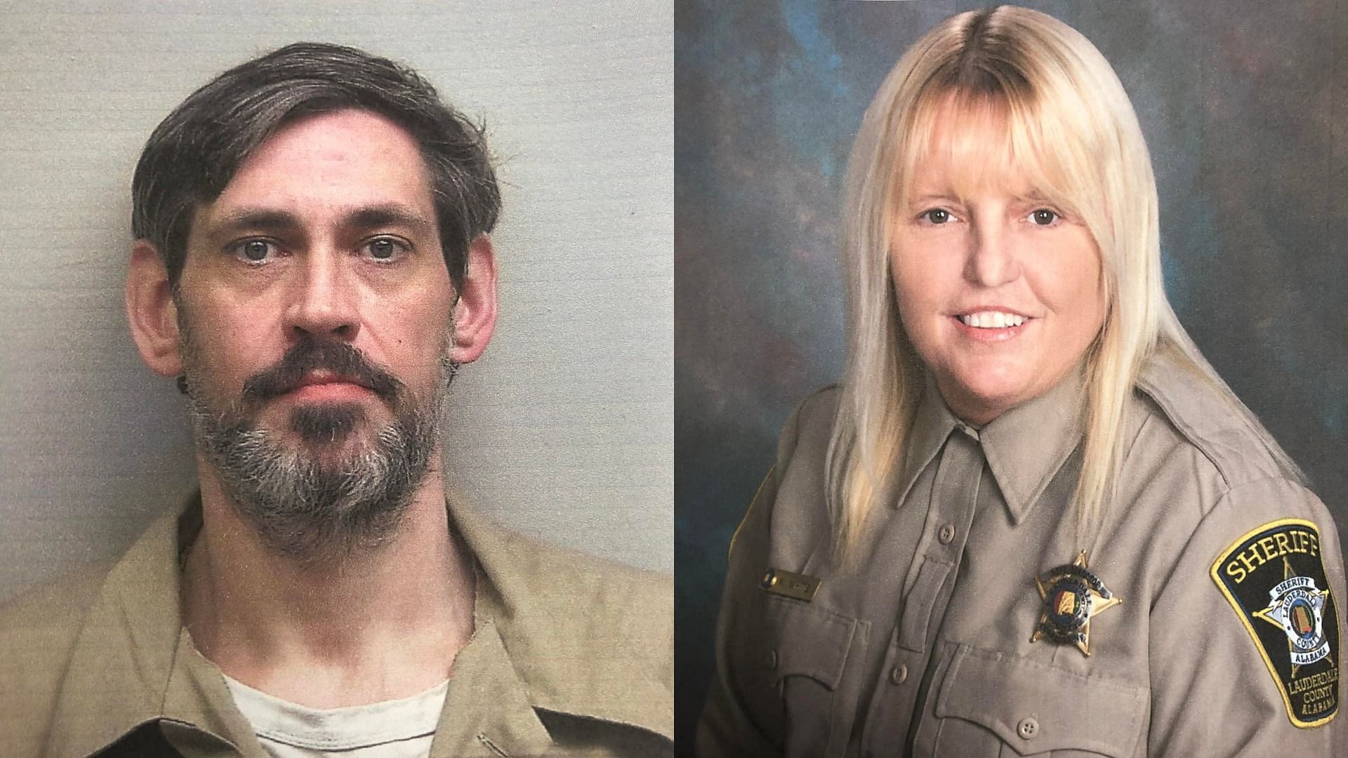 Casey White and officer Vicki White left the jail premises on April 29. (Image via Facebook/Lauderdale County Sheriff&#039;s Office)
