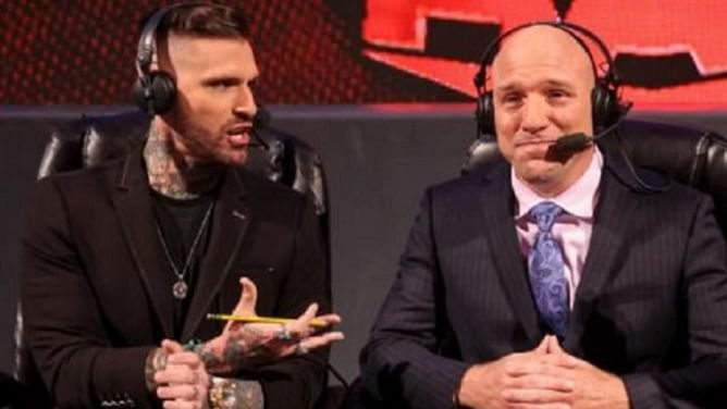 "He toned it down" - Corey Graves reportedly changed up what WWE wanted to say about Sasha Banks and Naomi