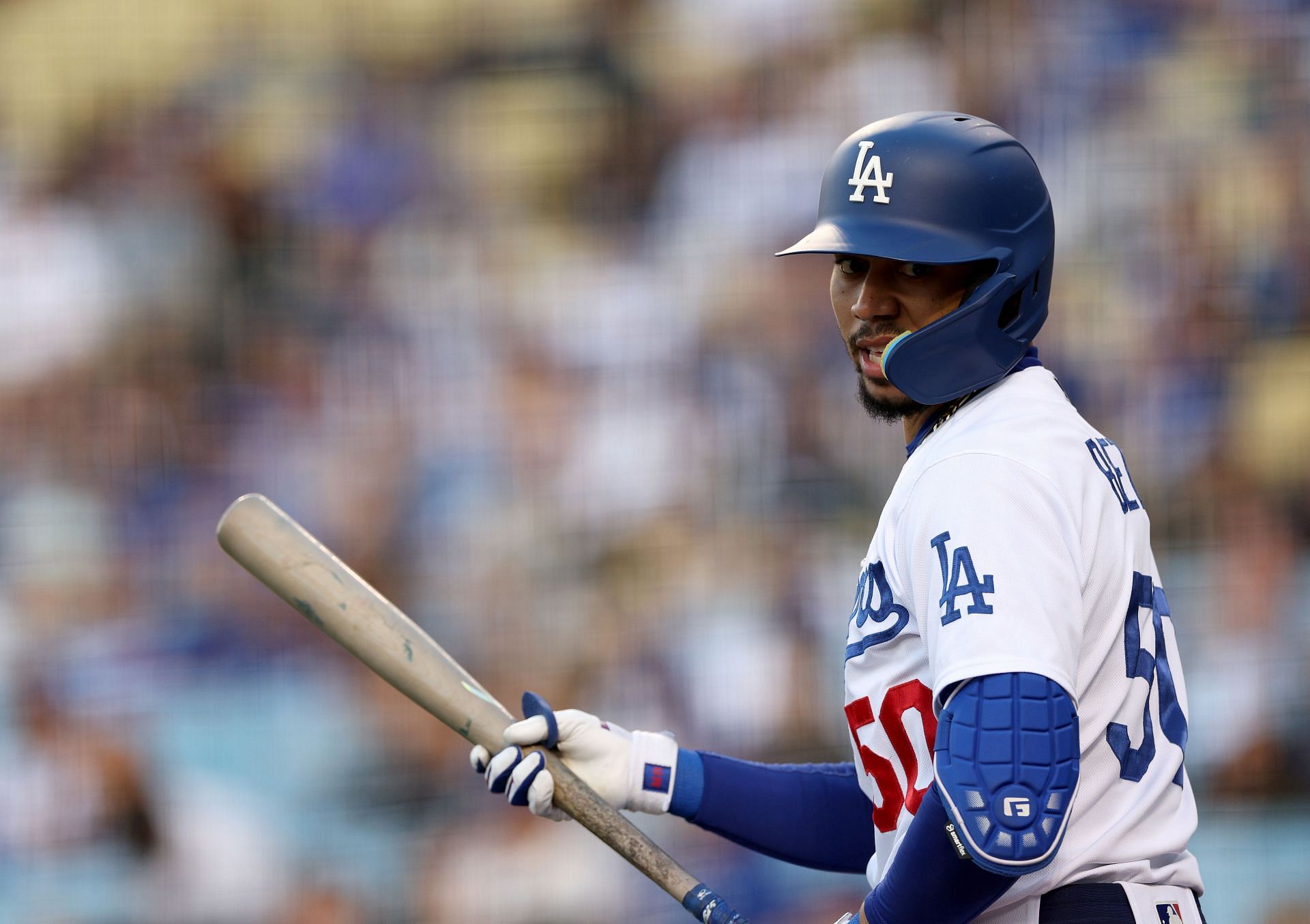 Los Angeles Dodgers superstar Mookie Betts is batting .301 this season.