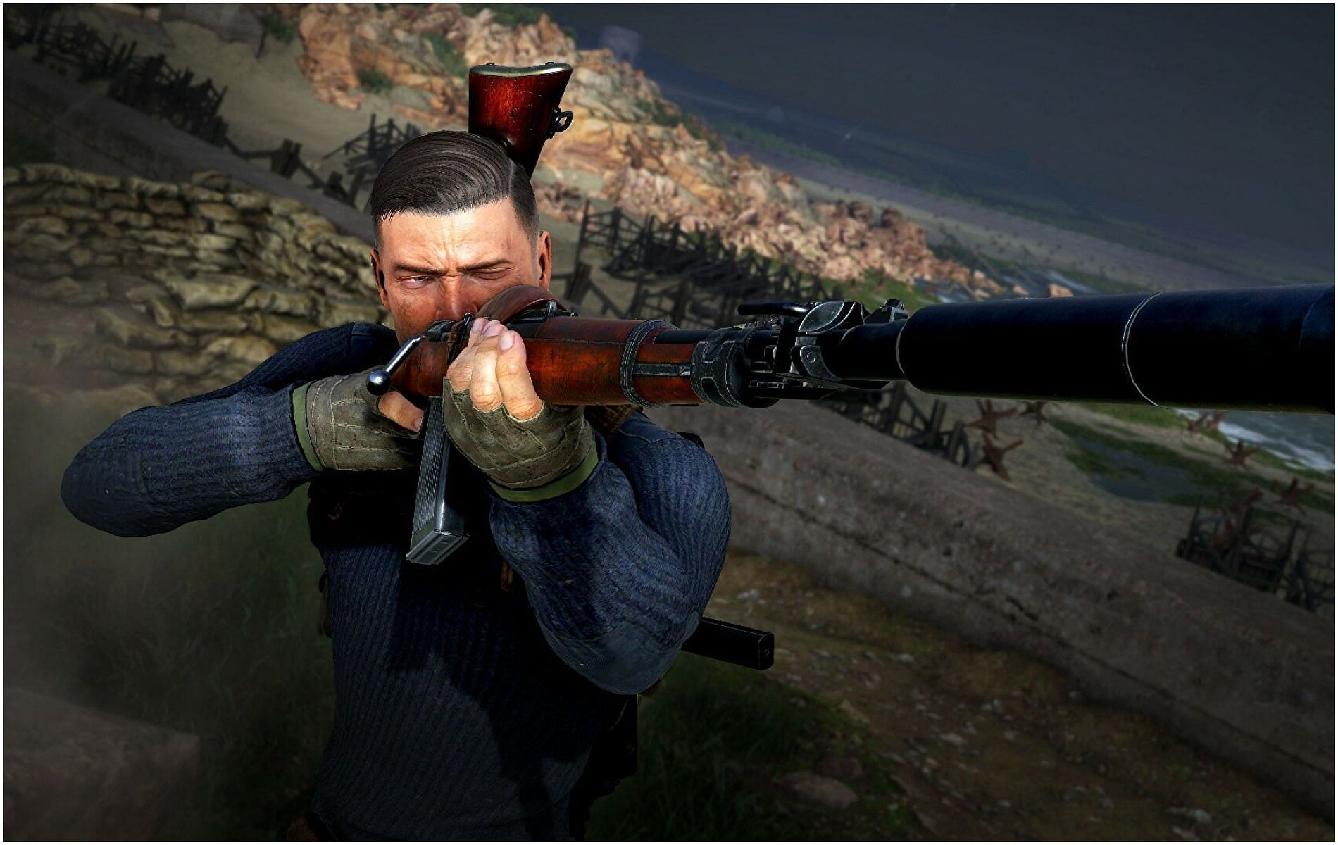 Sniper Elite 5 has the added benefit of co-op gameplay, and here&#039;s how players can take part (Image via Rebellion Developments)