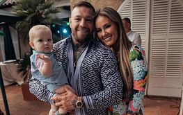 Conor McGregor celebrates his son Rian's first birthday