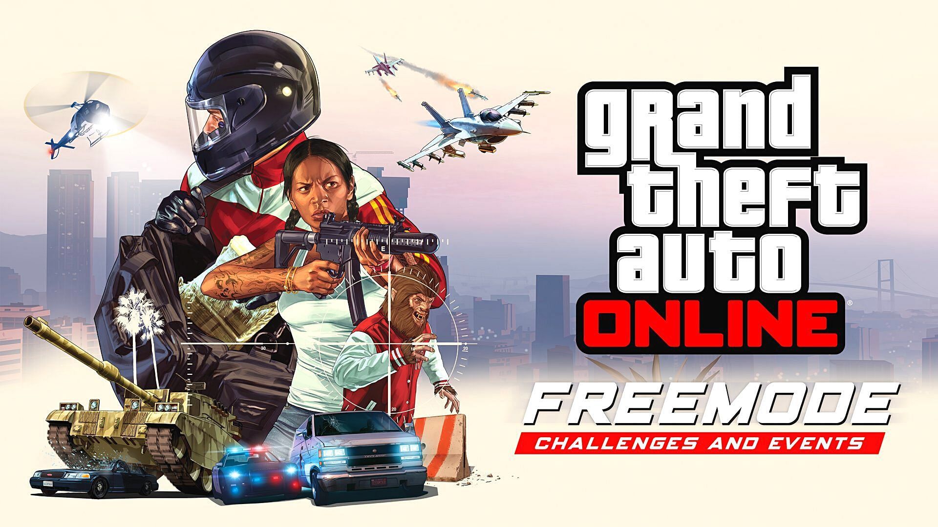 Earn 4x GTA$ and RP this week by playing Freemode Events (Image via Sportskeeda)