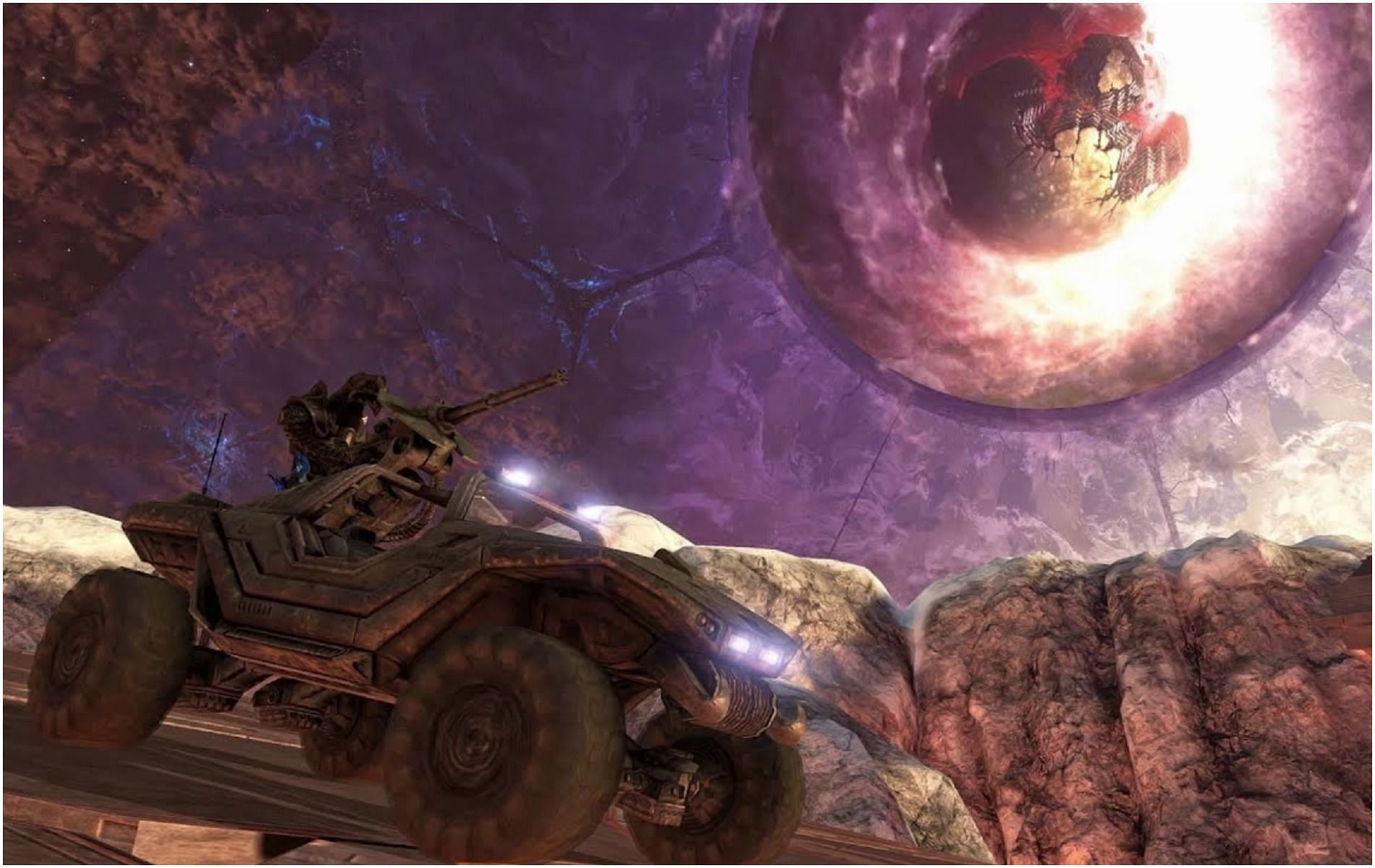 The Warthog Run from Halo 3 (Image via Bungie)