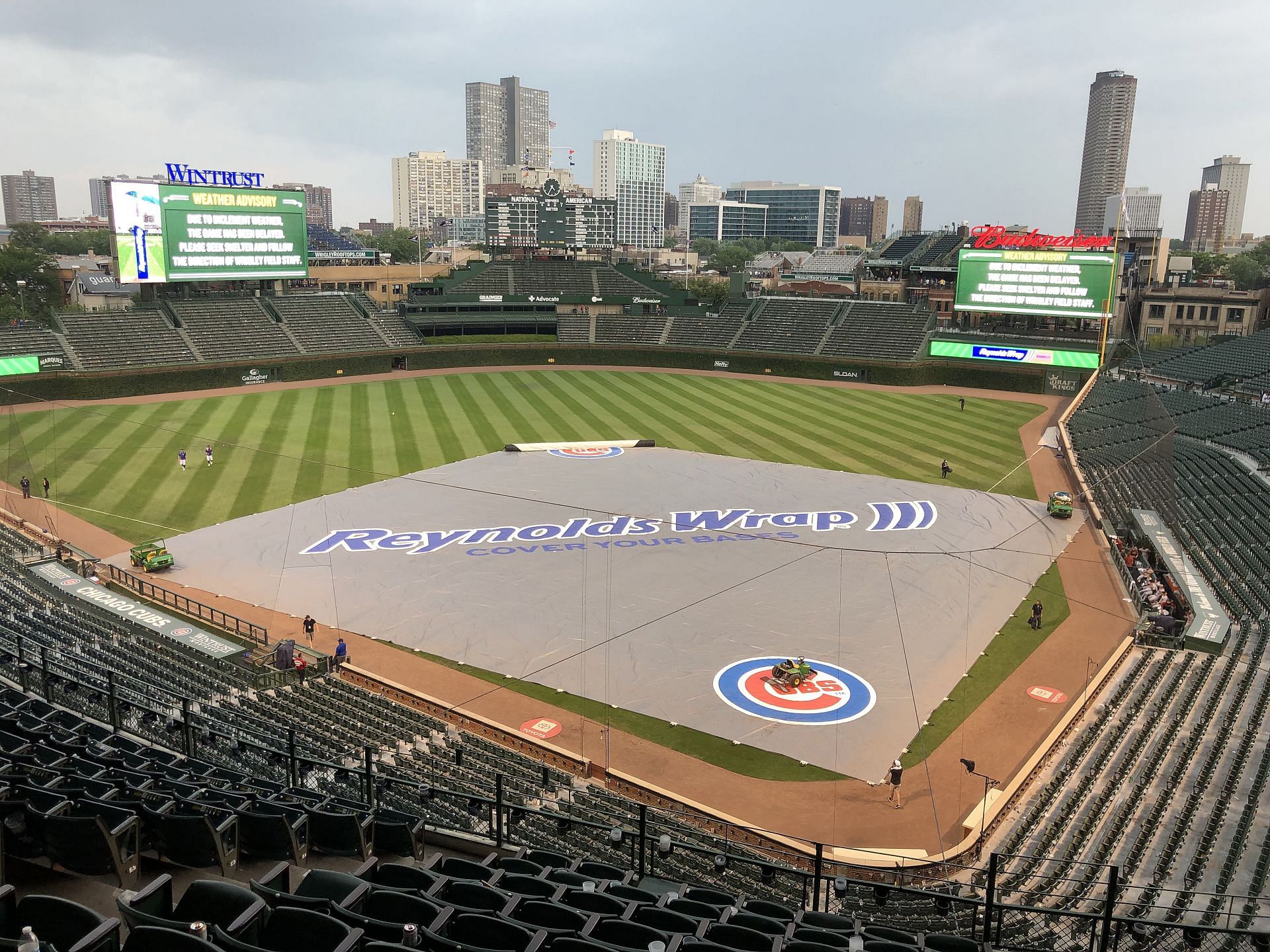 Six MLB games scheduled for Friday were postponed due to inclement weather.