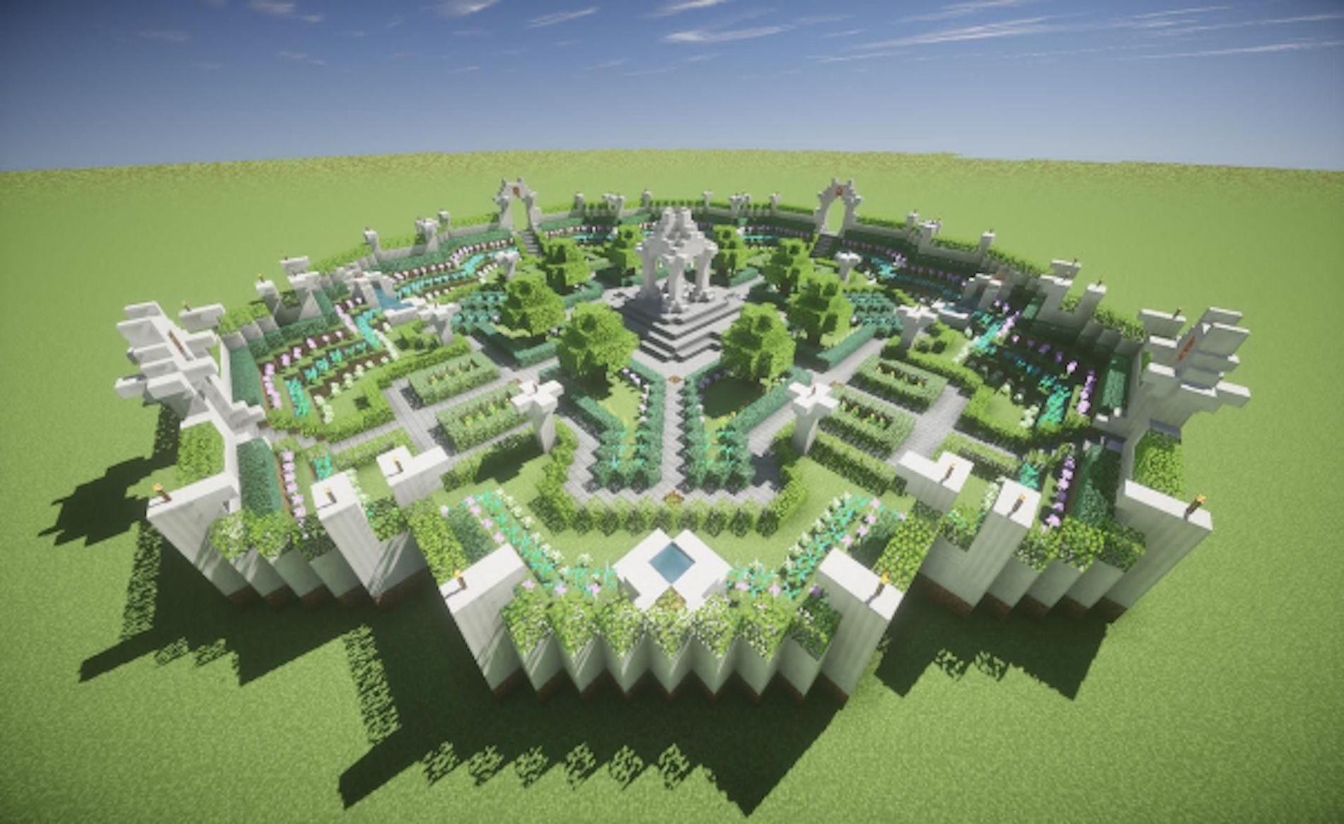 Minecraft Garden