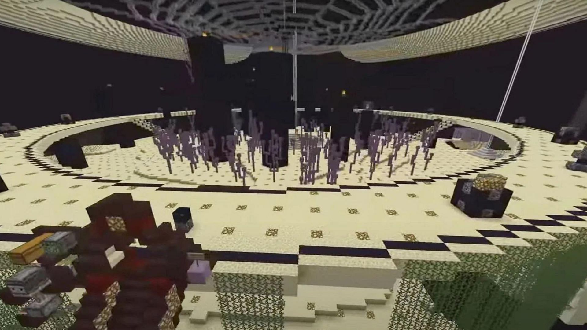 There are a number of blocks that enable Minecraft players to create strong builds (Image via Rays Works/YouTube)