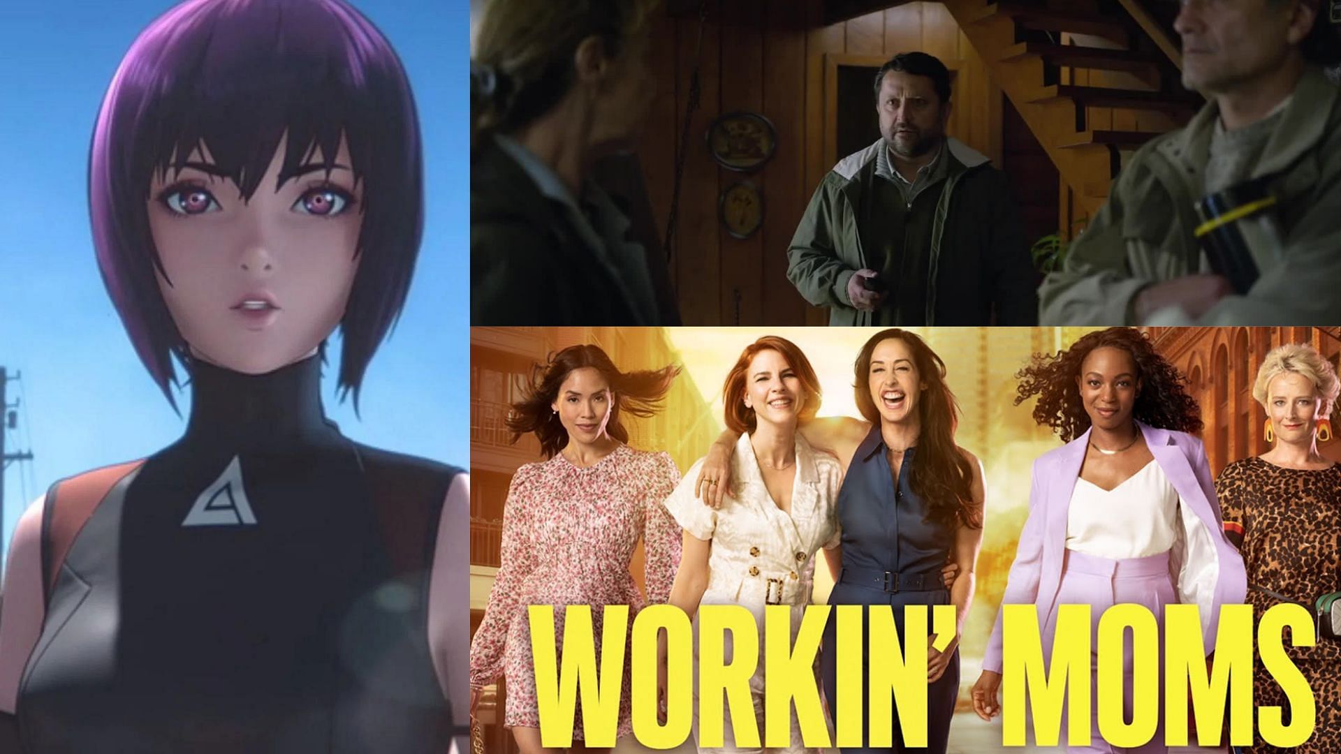 Ghost in the Shell: SAC_2045 Sustainable War, Workin&#039; Moms Season 6 and 42 Days of Darkness, arriving on Netflix this May 2022 (Image Sportskeeda/YouTube/IMDb)