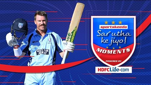 David Warner was in fine nick for the Delhi Capitals