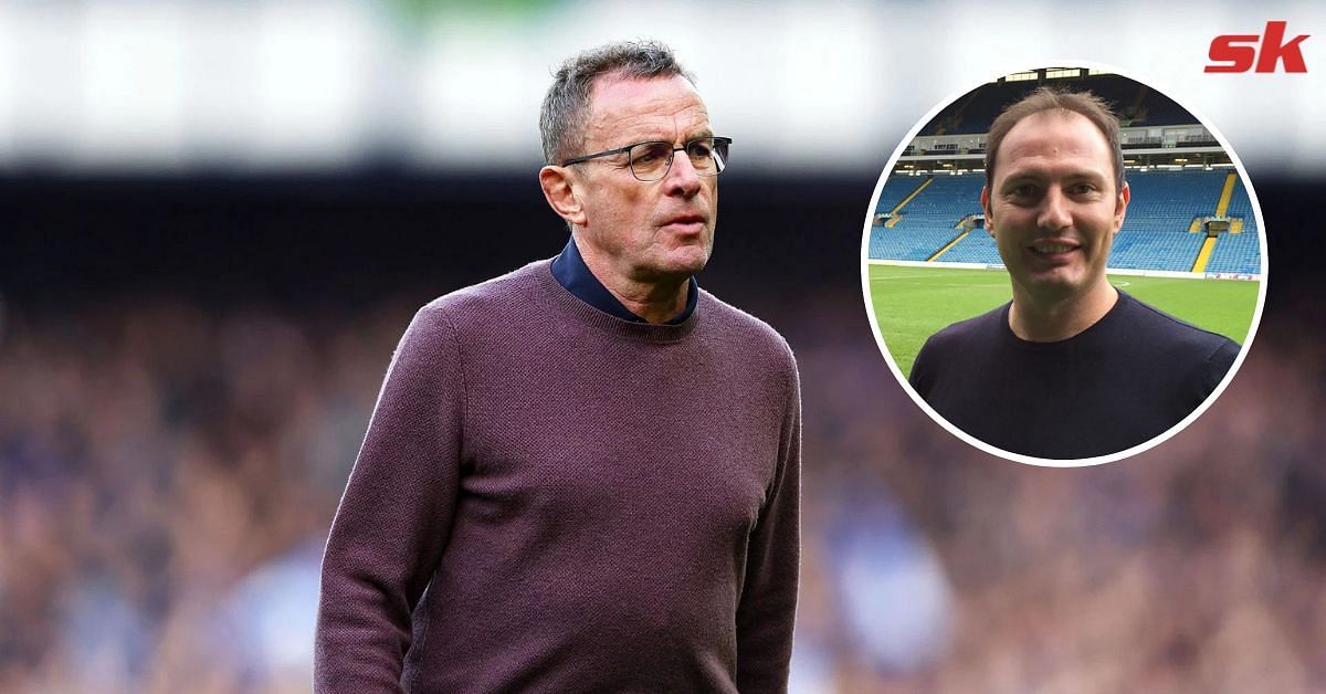 Ralf Rangnick; [inset] Noel Whelan.