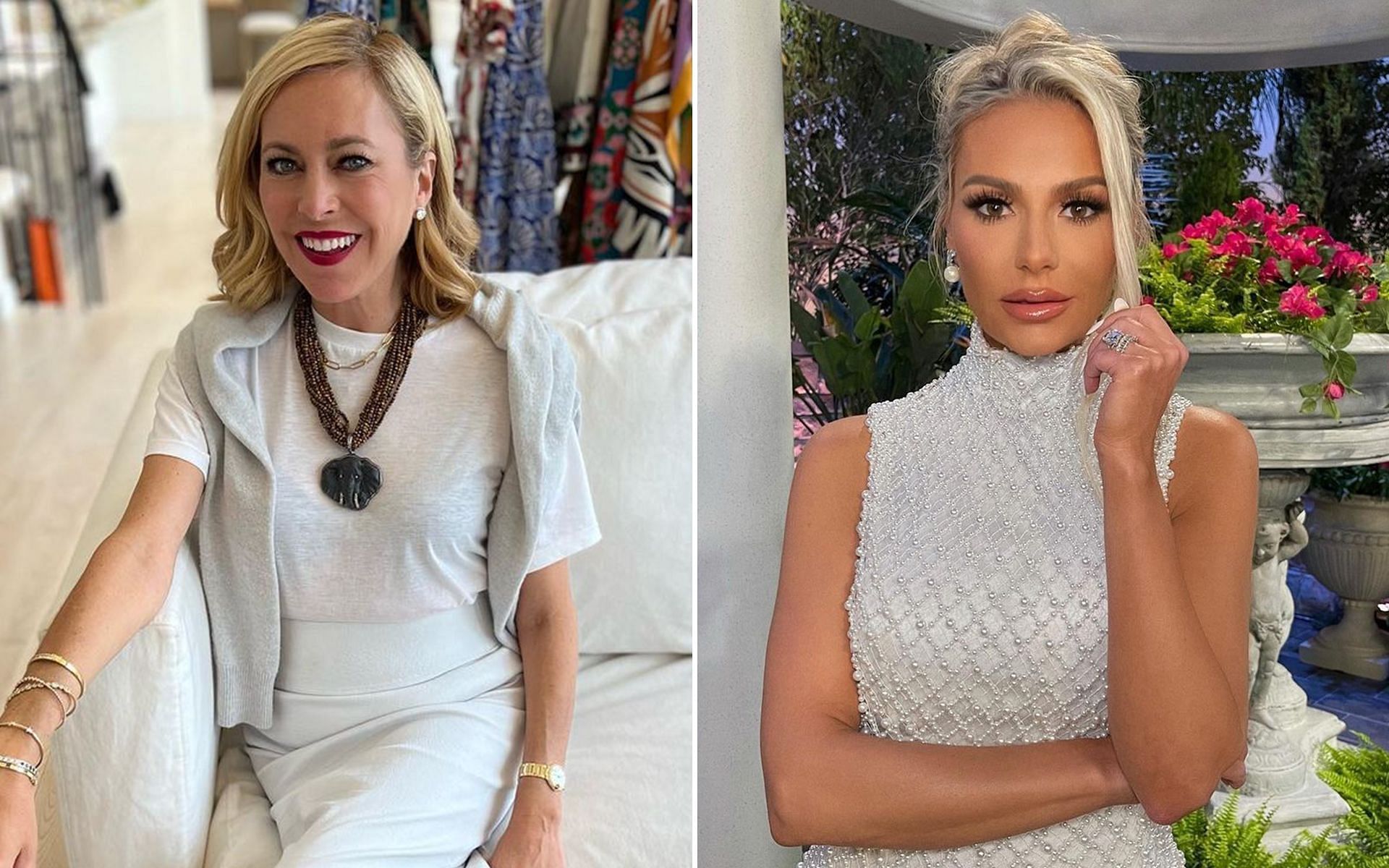 Sutton to apologize to Dorit on RHOBH Season 12 Episode 3 airing on May 25 (Image via @suttonstracke and @doritkemsley/Instagram)