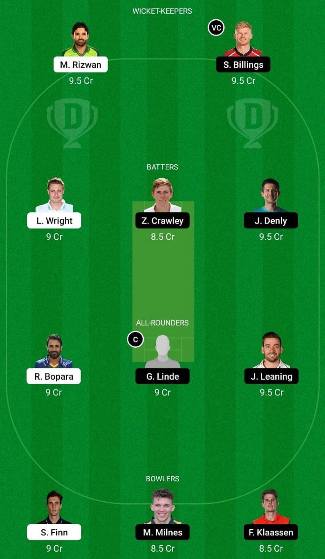 SUS vs KET Dream11 Fantasy Suggestion #2