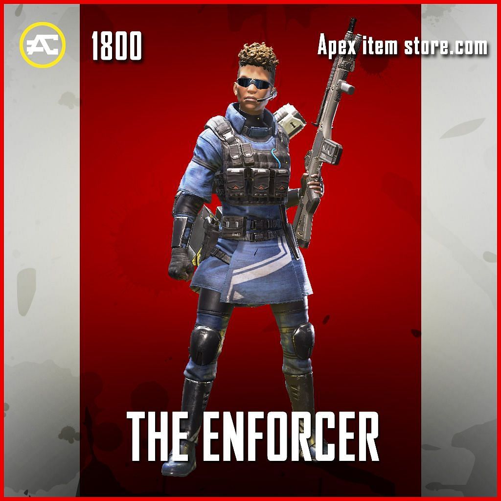 Players are able to lay down the law with this skin (Image via apexitemstore.com)