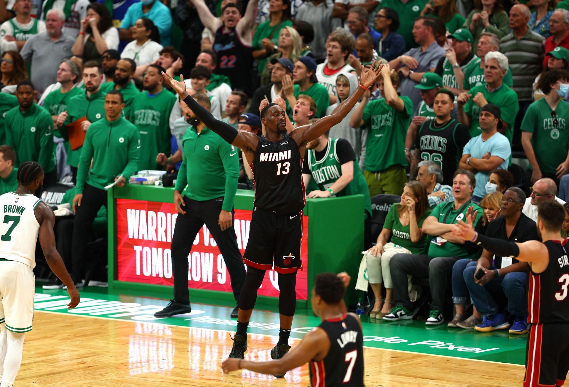 Bam Adebayo&#039;s 31-point double-double put an end to his slump in the series against the Celtics
