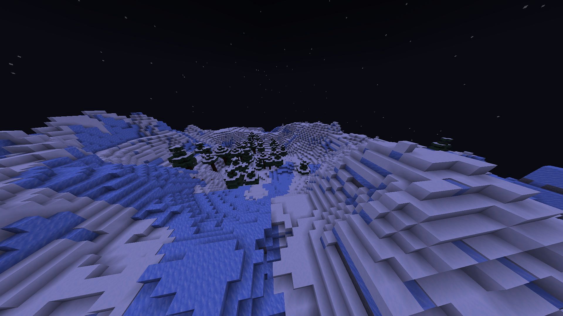 A grove biome (Image via Minecraft)