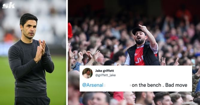 "Bad move", "Genuinely Curious" - Arsenal fans baffled by decision to bench key player against Leeds United